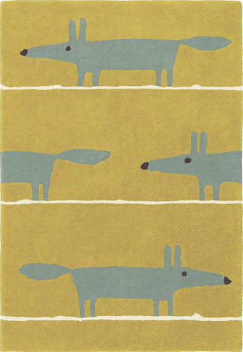Ковер премиум класса Mr. Fox Mustard 25306