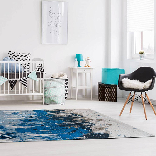 Ковер в стиле модерн 8486 Blue Waves