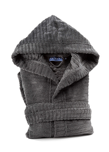 Мужской халат Stripe Anthracite