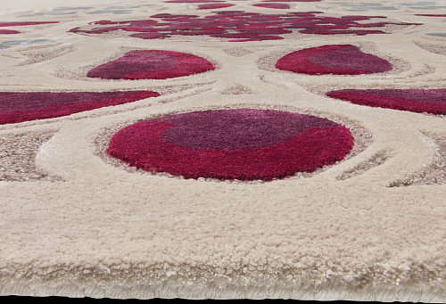 Дизайнерский ковер премиум класса Medusa Silver/Purple