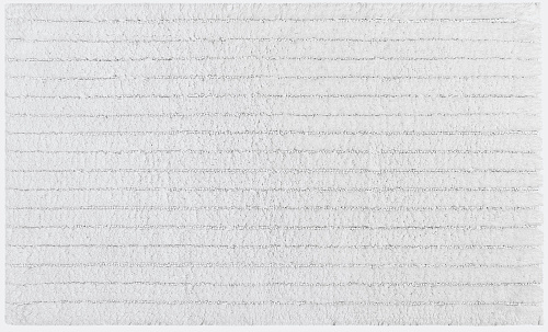 Коврик белого цвета Ribbon White