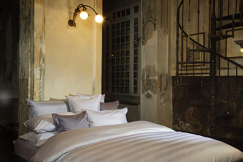 Сатиновое постельное белье Noble Stripes