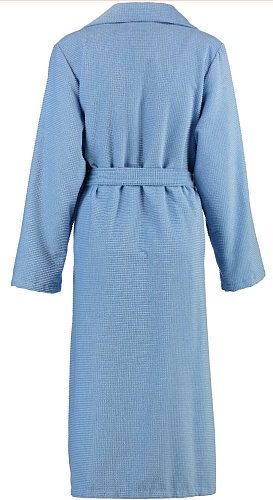 Женский халат Two-Way Zipper Mittelblau