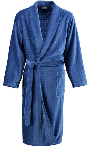 Мужской халат Shawl Collar Saphir