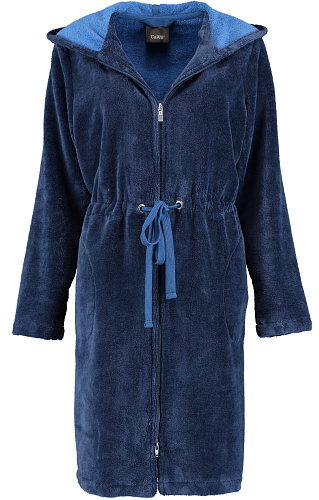 Халат с капюшоном Hood Nachtblau (822-11)