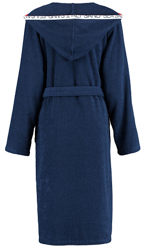 Халат женский из хлопка Hood Navy (3102-133)