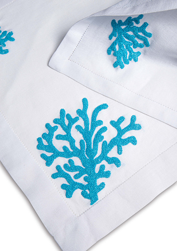 Салфетка на стол Corail Turquoise