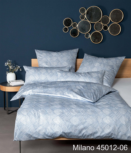Комплект постельного белья Milano 45012-02 Perlblau