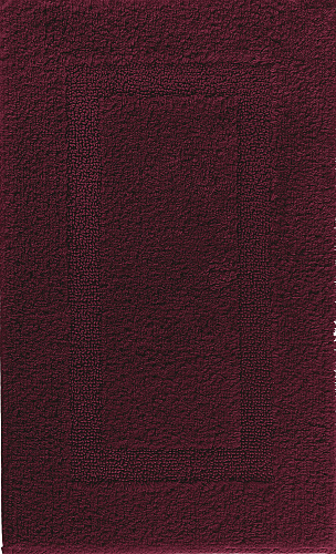 Коврик хлопковый для ванной Classic Bordeaux