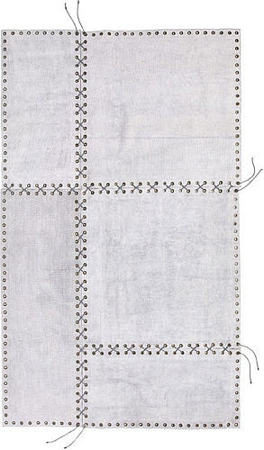 Дизайнерский ковер премиум класса Stringhe Ash Grey