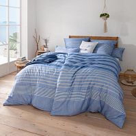 Сатиновое постельное белье Alvar Bleu