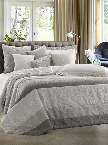 Покрывало ручной работы Lisbona Trapunta