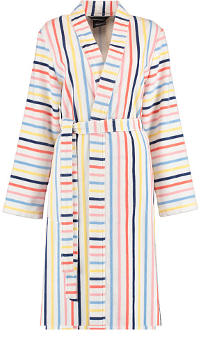 Халат женский из хлопка Kimono White-Multi (3343-62)