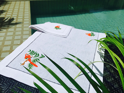 Салфетка Renaissance Paris Perroquets