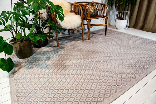 Бельгийский ковер Rombo 9039 Grigio Chiaro