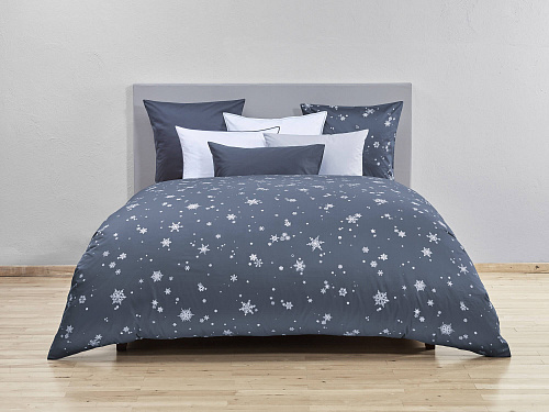 Сатиновый комплект постельного белья Schneeflockli Col. 095