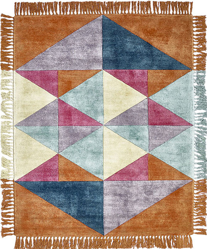 Ковер ручной работы Triangles Terra