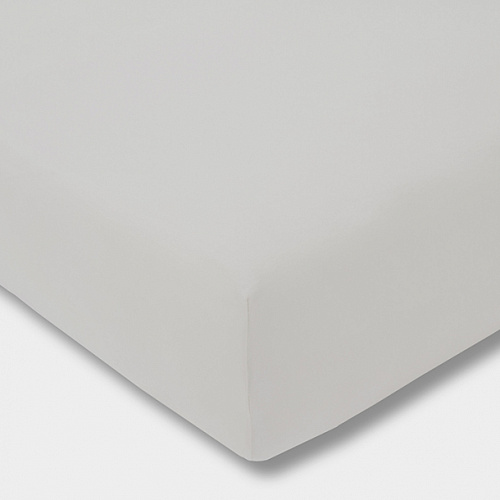Простыня с резинкой Zwirn-Jersey Silber (матрас - h до 35 см)