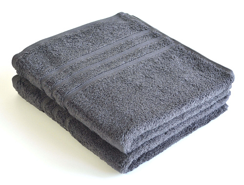 Полотенце однотонное Daily Uni Anthracite