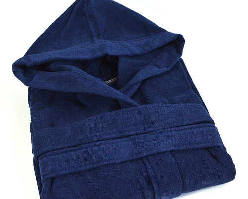 Итальянский халат Basic Navy Cogal
