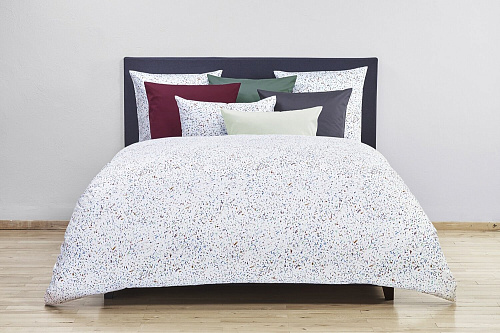 Сатиновый комплект постельного белья Scribble