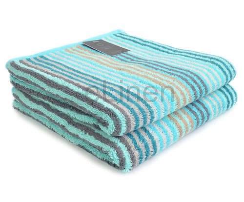 Махровое полотенце Unique Stripes Turkis