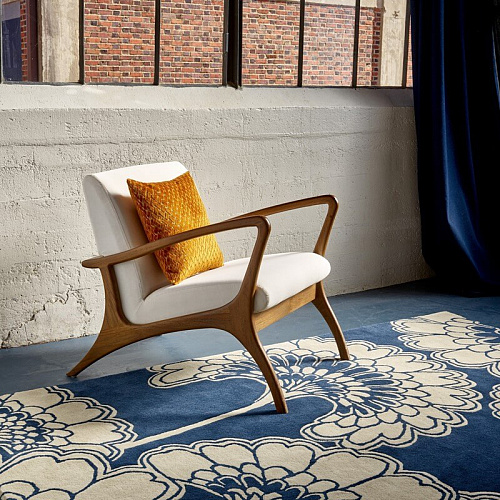 Ковер в стиле модерн Japanese Floral Midnight 039708