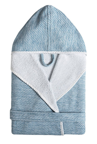 Халат с капюшоном New York Blue