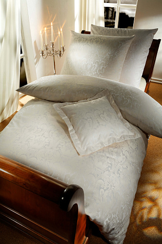 Жаккардовое постельное белье Florenz Beige