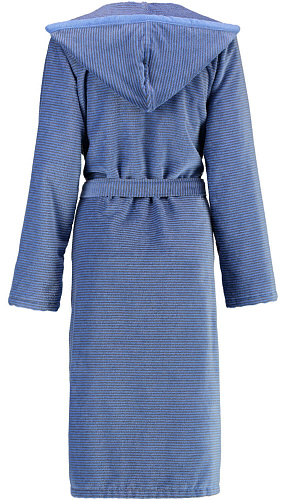 Женский халат Hood Zipper Blau