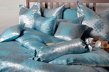 Элитное постельное белье  Romano Blue