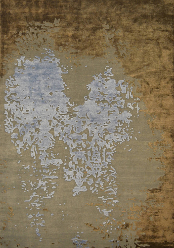 Шелковый ковер ручной работы L132A