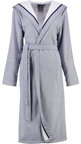Женский халат с капюшоном Cawo Blau