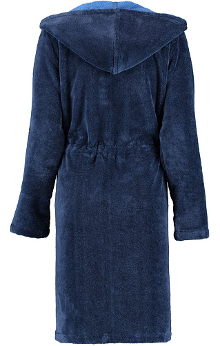 Халат с капюшоном Hood Nachtblau (822-11)