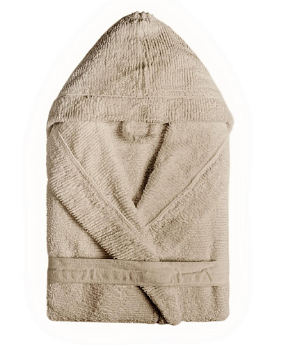 Халат з капюшоном Ribbon Hooded Linen